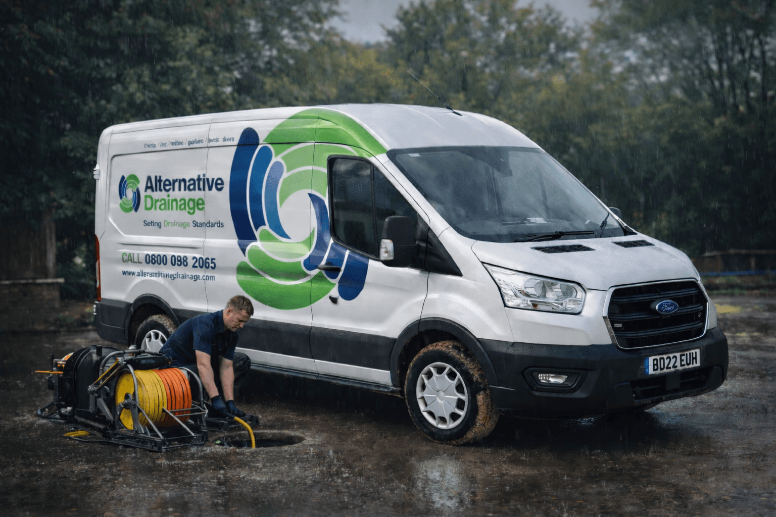 Blocked drain clearing services in Wakefield, Yorkshire