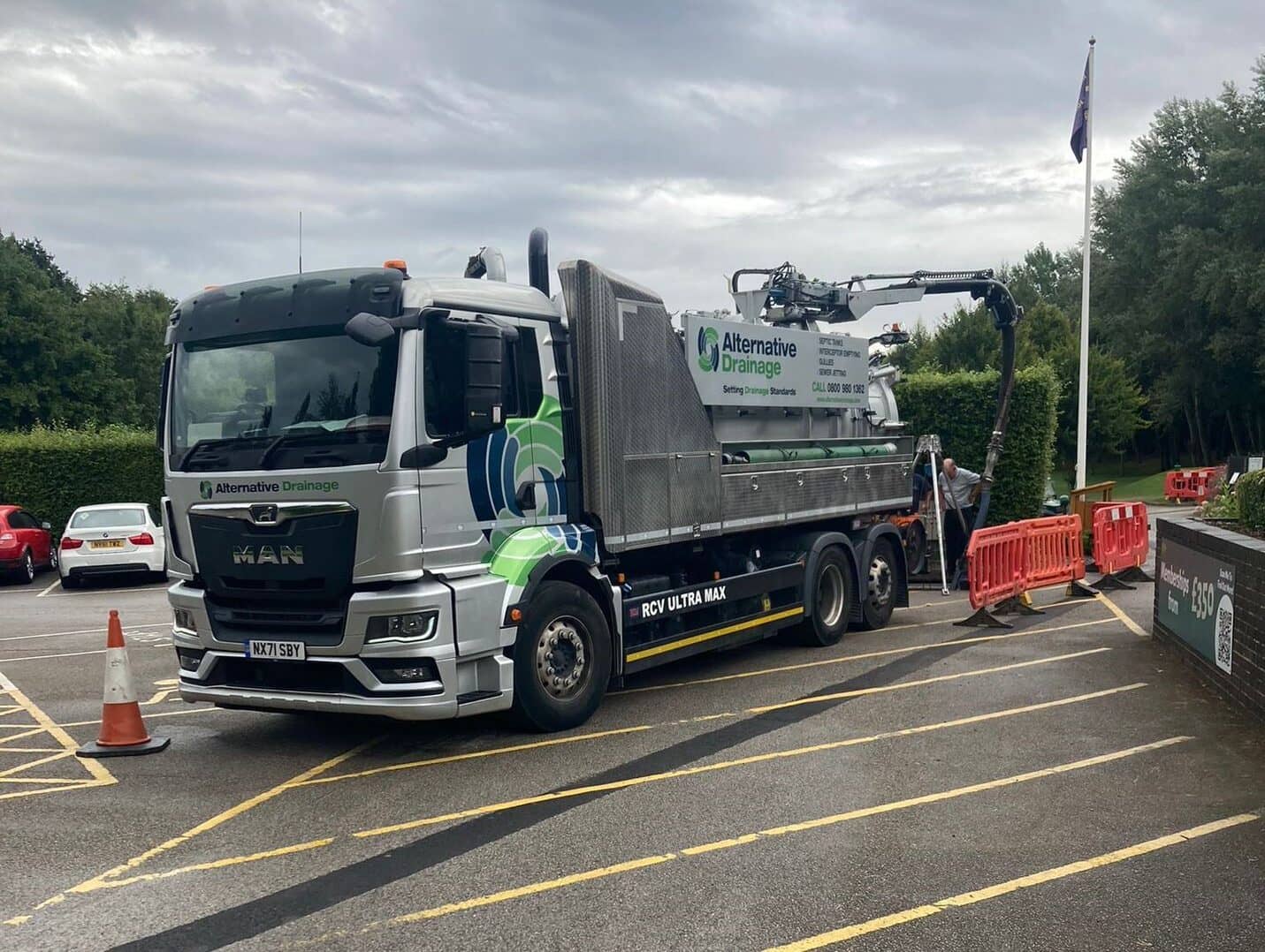Septic tank emptying and servicing in Barnsley, Yorkshire